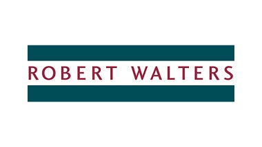 Robert Walters logo on green background