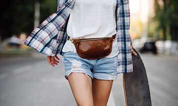 woman walking