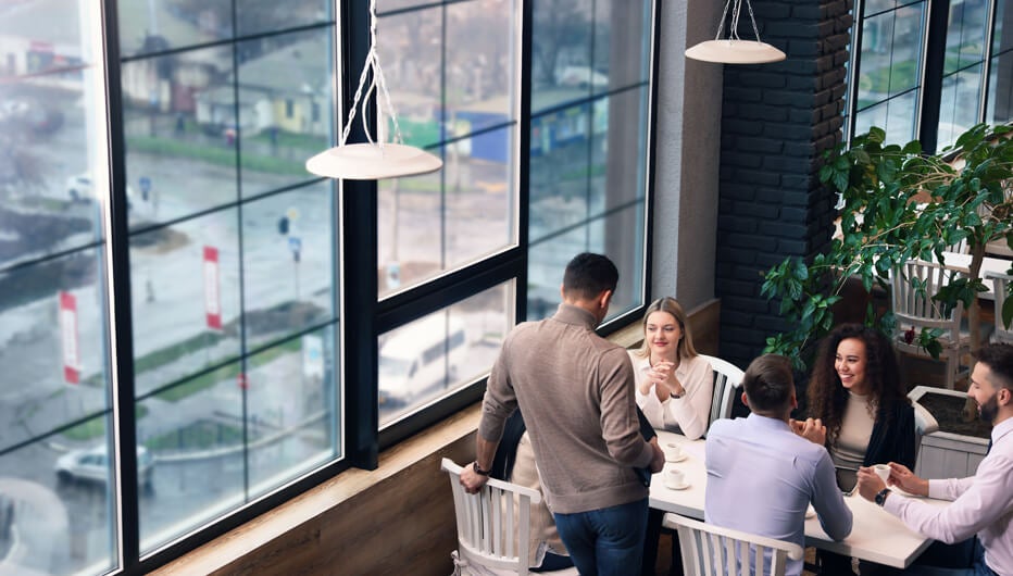 group of people at table 